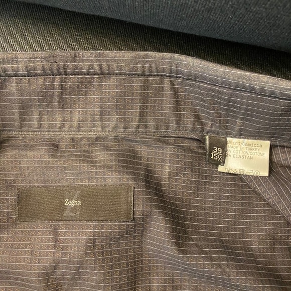 Z Zegna Mens Dress Shirt - Picture 3 of 5